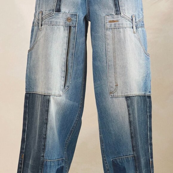 OLI & Hali Womens Upside Denim Jeans Size Small Wide Leg NEW - Picture 4 of 7